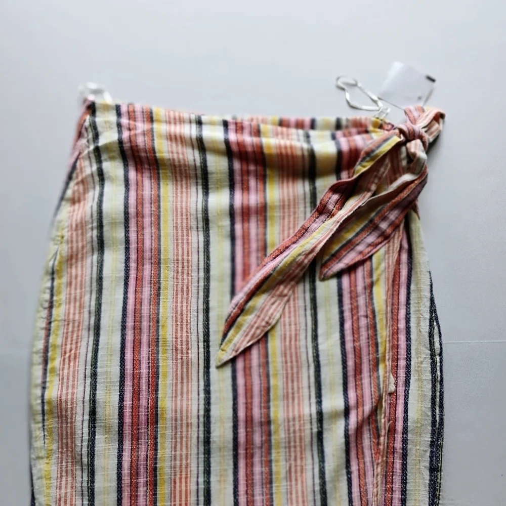 New free people Boho Cotton Wrap Skirt | Made in India | Size 4 no tags